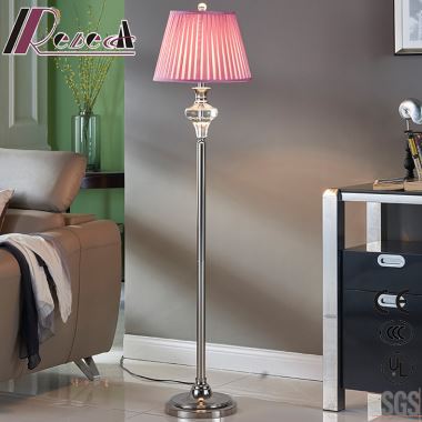 Lampaí Urlár Dearg Crystal Maisiúil Stíl Euro / Lampaí Nightstand le Seomra Maireachtála